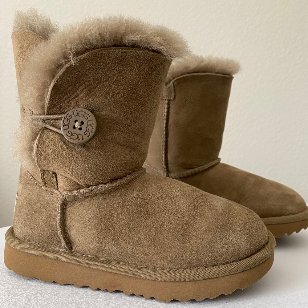 UGG Australia Kid’s Bailey Button II Boots